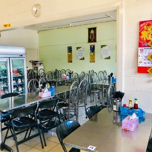 Inside of restaurant.  at Thien An in Inala