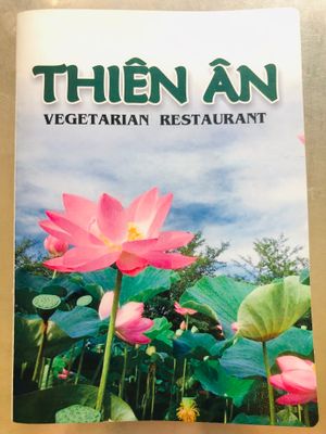 Menu. at Thien An in Inala