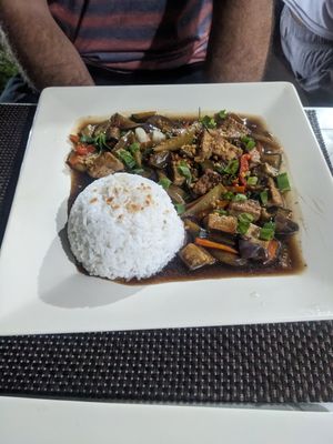 "black fungus" ( with no black fungus) at Zanenza's in Panglao