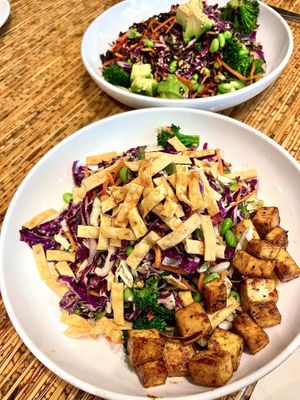 Asian crisp salad with tofu   at The Grove Wine Bar & Kitchen in Cedar Park