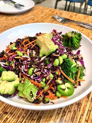 Forbidden rice bowl   at The Grove Wine Bar & Kitchen in Cedar Park