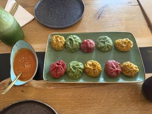 Momos Selection  at MoMo Café in Friedrichsdorf