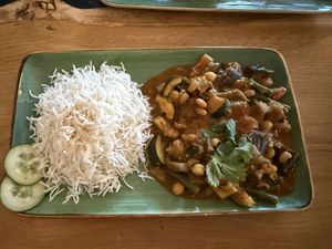 Veggie Curryy  at MoMo Café in Friedrichsdorf