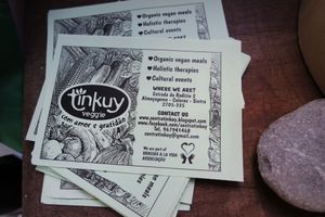 flyer at Centro Tinkuy - Gracias a la Vida Association in Sintra