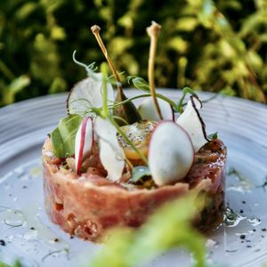 Fake tartare  at Origin Palmanova in Mallorca