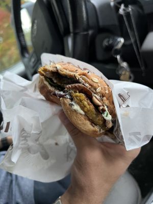 Black Tie Zenburger   at ZenBurgers Love Shack in Asheville