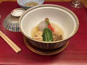 Yuba seasons style  at Tosuiro in Kyoto