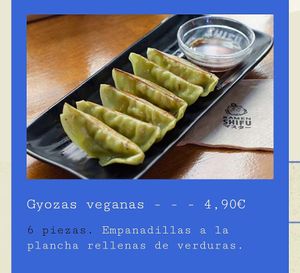 Gyozas Veganas at Ramen Shifu in Terrassa