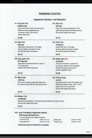  at Just Thai in Huddersfield