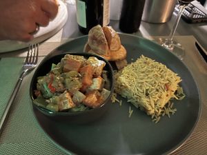 Dish of the day  at The Villa in Marigot Bay