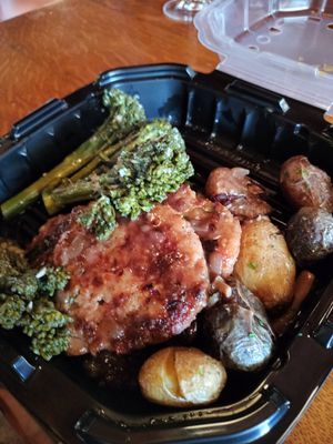 Beyond Salisbury Steak at Lake Crescent Lodge in Port Angeles