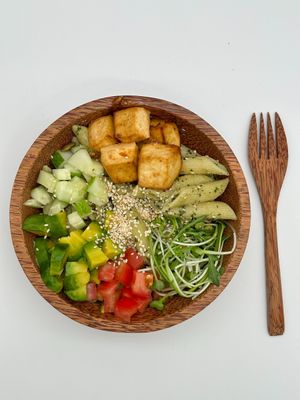 Vegan food at Chay Lười Giàu Đạm in Ho Chi Minh City