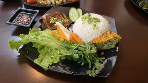 vegetarian squeeze salad  at Ẩm Thực Chay Đại Bình in Da Nang