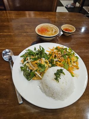 Hoi An Chicken Rice at Ẩm Thực Chay Đại Bình in Da Nang