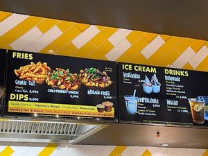 Menu options at VINCENT - Hbf Leipzig in Leipzig