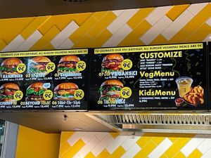 Menu options at VINCENT - Hbf Leipzig in Leipzig