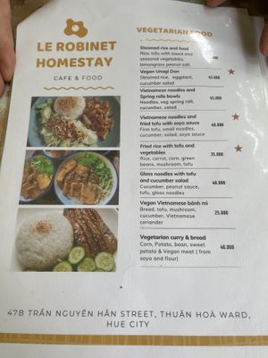 The Garden Café & Vegetarian Food, Hue  at The Garden Cafe & Vegetarian Food in Hue