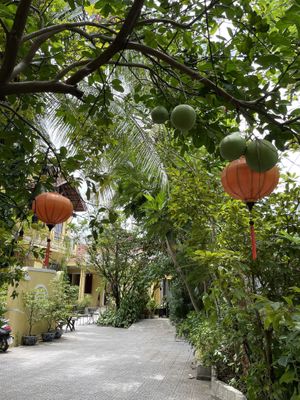Entrance area - The Garden Café & Vegetarian Food, Hue  at The Garden Cafe & Vegetarian Food in Hue