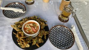 Morning Glory  at SAI Restaurant in Koh Yao Noi