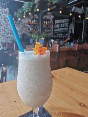 Refreshing fruity drink at URBN Forest  in Larnaca