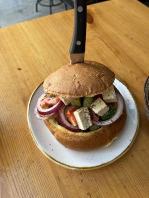 Salad  at URBN Forest  in Larnaca