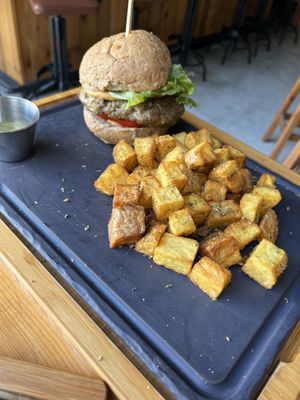 Chucky chick burger   at URBN Forest  in Larnaca