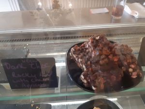 Vegan Rocky road at Inbhir Brunches in Lochinver