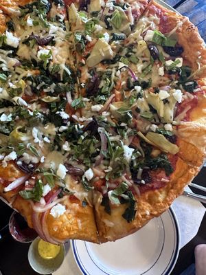   at Town Hall Pizza in Berrien Springs