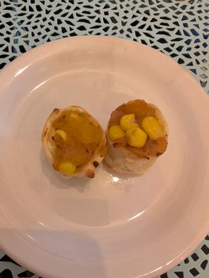 Argentinian squash and corn empanadas at Bar Bacan in Toronto