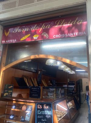 Backery  at Forn De Pa Lleida in Barcelona