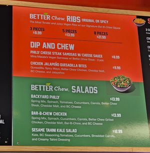 Ribs, dip and chew, salads at Better Chew Kitchen - Vallejo in Vallejo