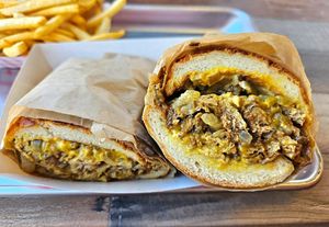 Italian Mushroom Cheesesteak at Better Chew Kitchen - Vallejo in Vallejo