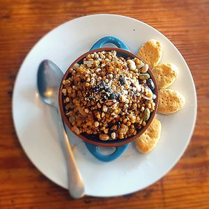 ensalada de lentejas at The Hangover Corner in Ibiza