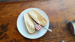 tostadas veganas at The Hangover Corner in Ibiza