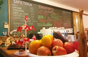 Zumos 100% fruta. at The Hangover Corner in Ibiza