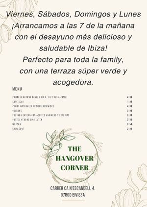  at The Hangover Corner in Ibiza