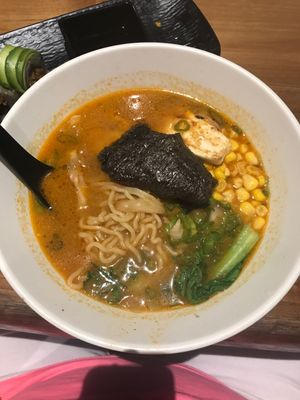 Vegetable Ramen at Saku Sushi  at Saku Sushi in Rocky Mount
