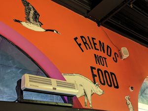  at Meat The Vegans in North West London