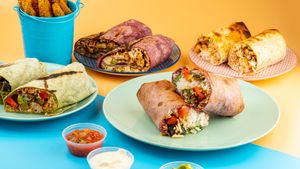 Texcoco Burrito at Meat The Vegans in North West London