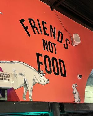  at Meat The Vegans in North West London