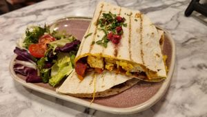 Quesadillas (Tofu) at Meat The Vegans in North West London