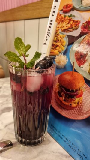 Bubblegum Blueberry at Meat The Vegans in North West London