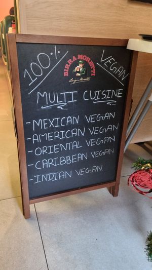 Not alliums free at Meat The Vegans in North West London