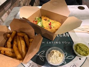 Fish and Chips (Entire Meal at Meat The Vegans in North West London