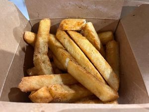 "Chips" at Meat The Vegans in North West London