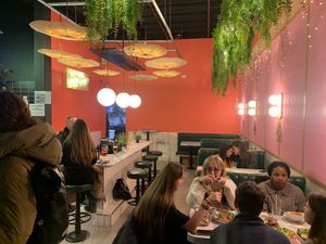 Interior at Meat The Vegans in North West London