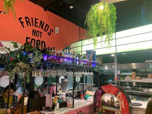 Interior at Meat The Vegans in North West London