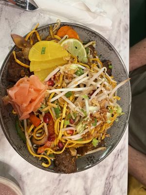 Hakka noodles   at Meat The Vegans in North West London