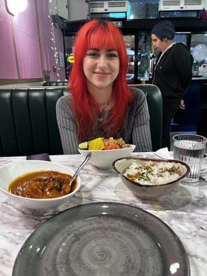   at Meat The Vegans in North West London