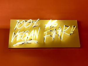 💯   at Meat The Vegans in North West London